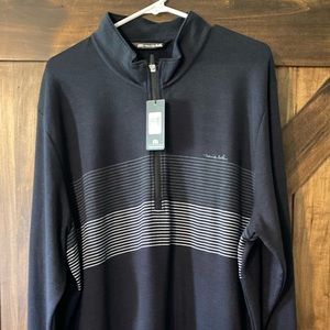 Travis Mathew 1/4 zip wool blend golf pullover
